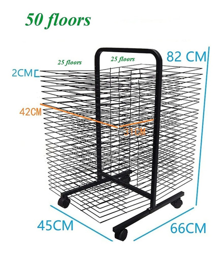Dongyue Estante Secado Artistico Flexible Espalda Para