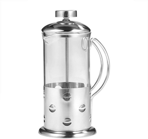 Cafeteira Expresso Francesa Pressão Press Inox Vidro 350 Ml