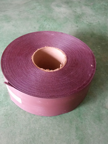 Rodapié De Vinil Marrón 6cm X 50 Mt