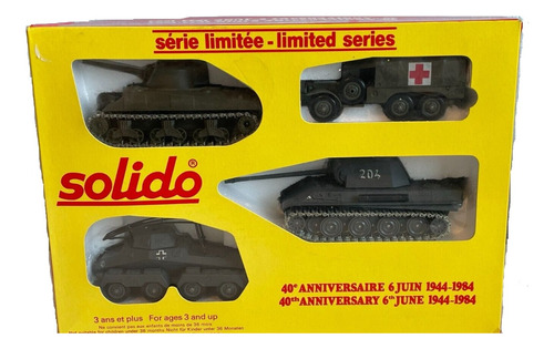 Tanque Solido  Edicion Limitada 40th 6th June 1944 1984 Raro