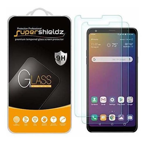 (2 Pack) Supershieldz Para LG Stylo 5/5 Stylo Stylo Plus Y 5