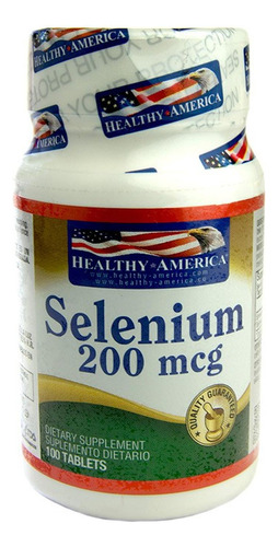 Selenio 200 Mcg X 100 Tab - Healthy America
