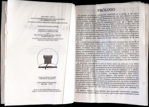 Ayuda Para Entender La Biblia Lectura Testigos De Jehová (Usado)