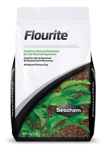 Imagen 1 de 2 de Seachem Flourite 3.5kg Sustrato Acuarios Plantados
