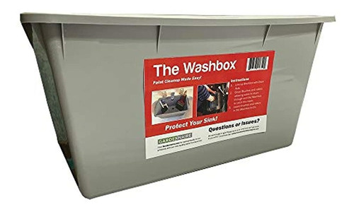 The Washbox Paint Tray Para Pincel Clean Up Large Insert Par