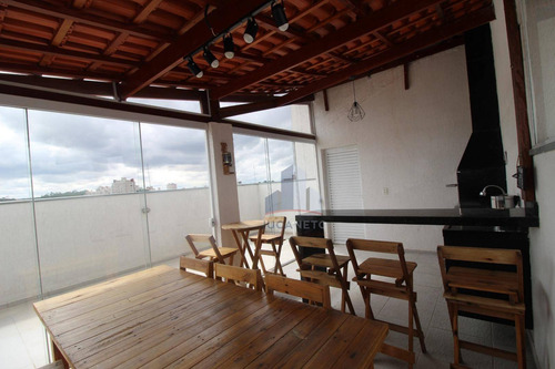 Imagem 13 de 13 de Cobertura Com 1 Dormitório À Venda, 83 M² Por R$ 310.000,00 - Jardim Haydee - Mauá/sp - Co0144