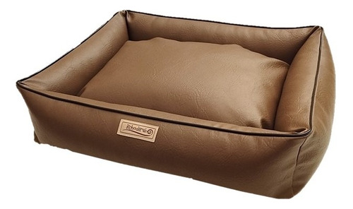 Cama Pet Impermeável Cachorro Couro Brescia 70x100 Cm