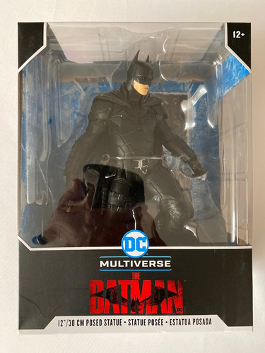 The Batman Dc Multiverse Mcfarlane Figura 11 Pulg Pattinson (Usado)