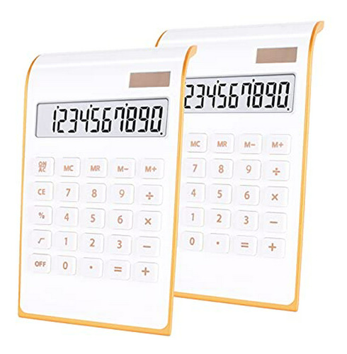 Calculadora De Escritorio, Bestwya 10 Dígitos Dual De La Cal