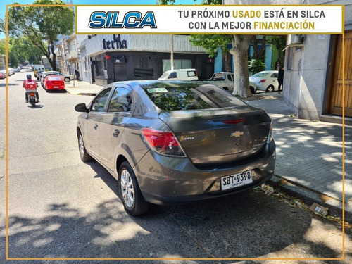 Chevrolet Prisma Ltz 2015 Gris Oscuro 4 Puertas