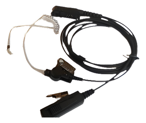 2-cable Vigilancia Auricular Para Motorola Xpr3300 Xpr3500 D
