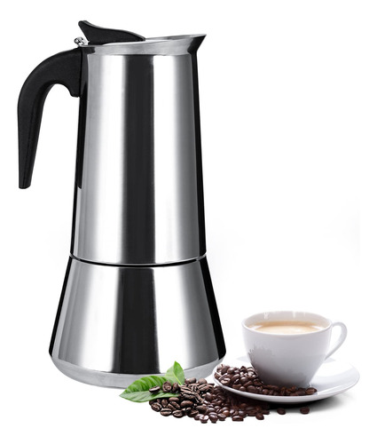 Estufa De Acero Inoxidable Moka Pot Espresso Maker Percolato