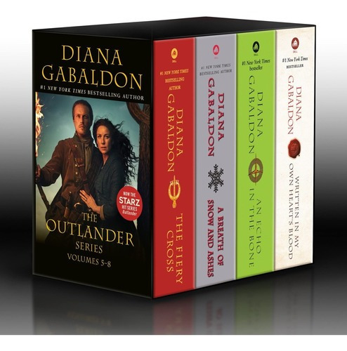 Outlander Volumes 5-8 (4-book Boxed Set): The Fiery Cross, A
