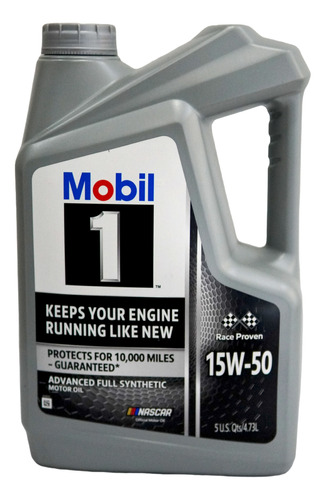 Aceite Mobil 1 15w 50 Full Sintetico 4.73l High Zinc Tienda