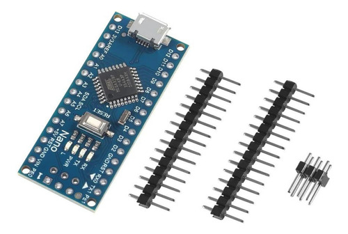 Microcontrolador Nano 3.0 Atmega328p Ch340g Arduino Tipo C
