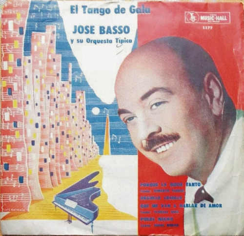 El Tango De Gala - Jose Basso Y Su Orquesta Típica Vinilo Lp