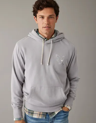 Gray american eagle hoodie discount