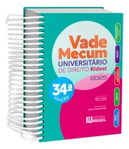Comprar Vade Mecum Universitario De Direito Rideel: 2025, De Anne Joyce Angher. Vade Mecum Editorial Editora Rideel, Capa Dura, Edição 34 Em Português, 2025