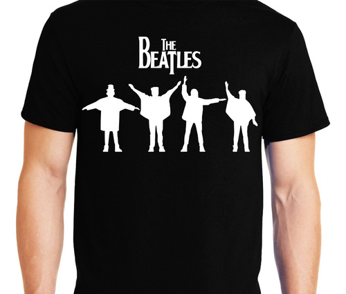 The Beatles -  Banda - Vector 1 - Polera