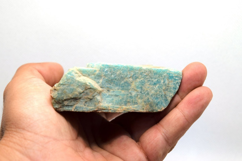 Amazonita En Bruto, Mineral De Colección O Lapidaria