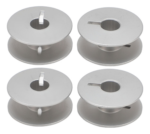 Bobbins Sewing 55623a, Aluminio Oxidado, Ranurado, Color Bla