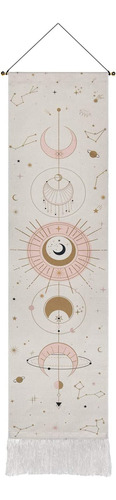 Moon Phase Tapiz Luna Tapiz Colgante De Pared Arte Bohemio T