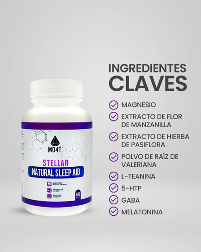 Imagen 3 de 5 de Stellar Mo4t - Recuperador Muscular