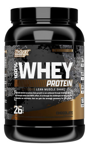  Proteina Nutrex 100% Whey Usa 2lb Chocolate No Days Off