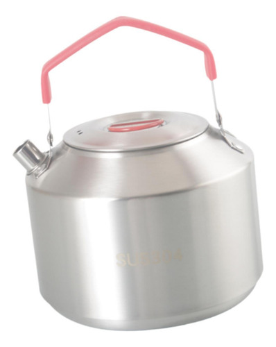 Hervidor De Agua Para Acampar, Tetera, Rojo Y 1,5l