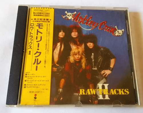 Motley Crue Raw Tracks2 Cd Japones Con Obi