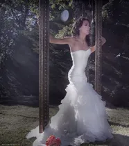 Comprar Vestido Importado Novia Boda Iglesia Largo Sirena Qilaixing