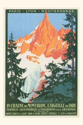 Libro Vintage Journal French Alps Travel Poster - Found I...