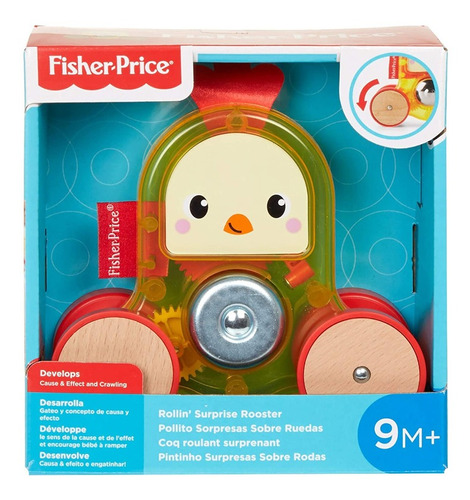 Fisher-price Pollito Sorpresas Sobre Ruedas