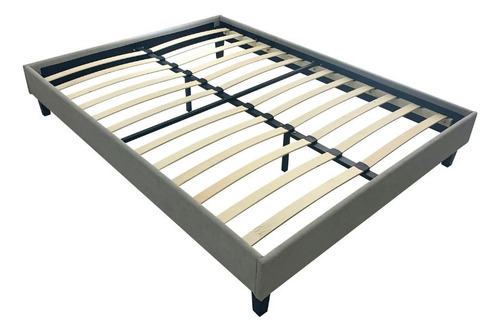 Cama Plaza Y Media Box Tapiz En Lino Para Colchon 110x190lcm