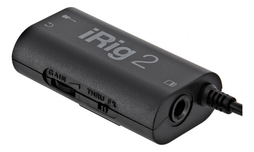 Interfaz De Audio Ik Multimedia Irig 2 Para Guitarra