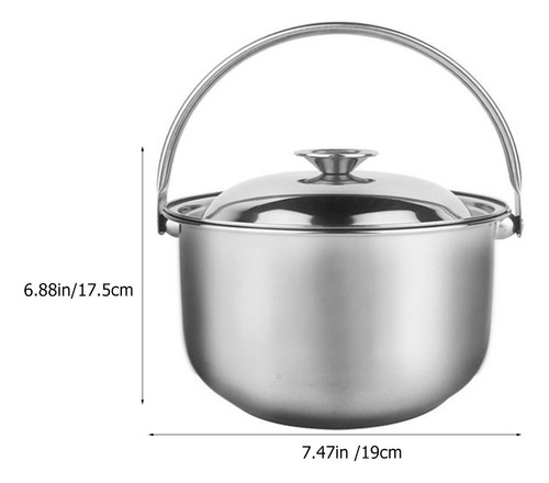 Cazuela De Acero Inoxidable Hot Pot