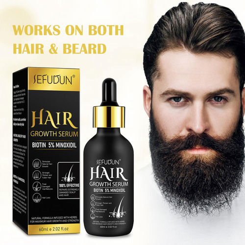 Sérum Para El Crecimiento Del Cabello Flasture Con 5% De Min