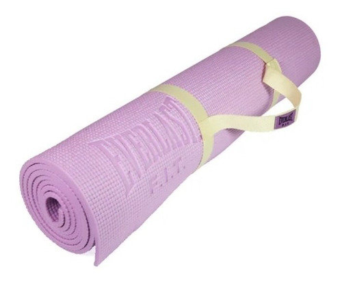 Imagen 1 de 5 de Colchoneta Yoga Mat Everlast De 6mm Con Tirantes