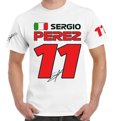 Increíble Playera Fan Made Checo Perez Modelo 2022