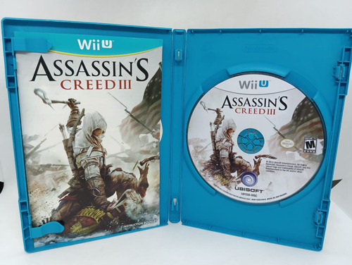 Assassins Creed 3 Nintendo Wii U Original Mídia Física (Usado)