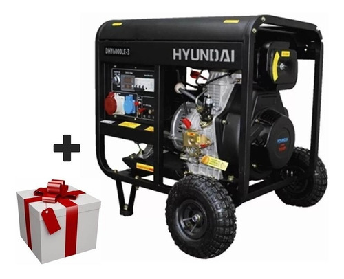 Generador Diesel Hyundai Dhy6000le-3 6.6kva Trif. 220v - Tyt