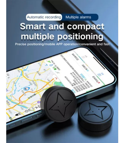 Mini Rastreador Gps Para Veículos Com Cobertura Global Compl
