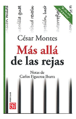 Mas Alla De Las Rejas - Montes Cesar (libro) - Nuevo