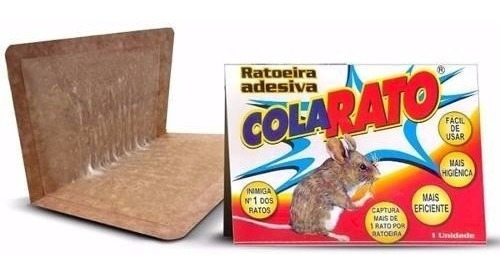 4 Un Ratoeira Adesiva Visgo Pega Cola Rato Fr Grátis Aeio@