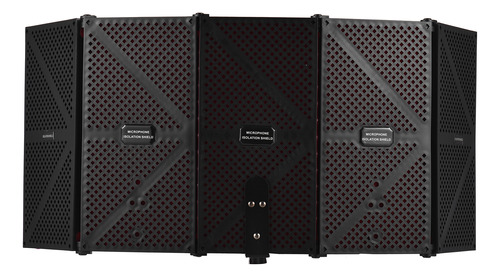 Micrófono Isolation Shield Eva De 5 Puertas Con Filtro Pop P