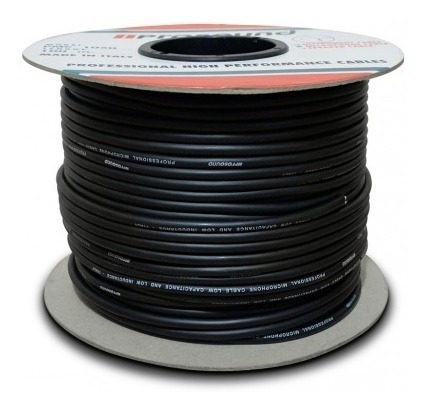 Set De 2 Cables De Microfono Prosound Pmc-1050 - 100 Metros