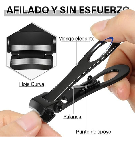 Cortauñas Profesional, Cortauñas De Acero Inoxidable, Kit