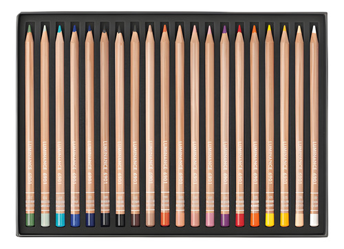Lápis De Cor Luminance Retrato 6901 Carand'ache Com 20 Cores