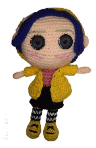 Coraline Amigurumi Tejida A Mano Crochet