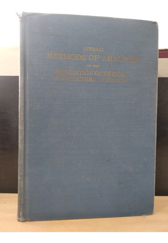 Official Method Of Analysis Of The Association Of Official A